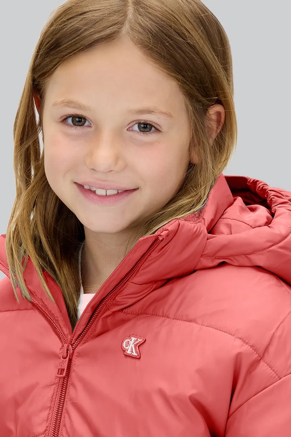 Κοριτσίστικα Παιδικό μπουφάν Calvin Klein Jeans IG0IG02056.104.116.9BYA ροζ