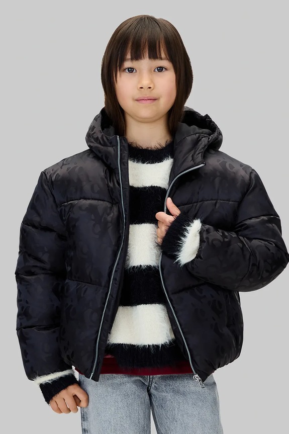 Calvin Klein Jeans gyerek dzseki szigetelt fekete IG0IG03020.104.128.9BYA