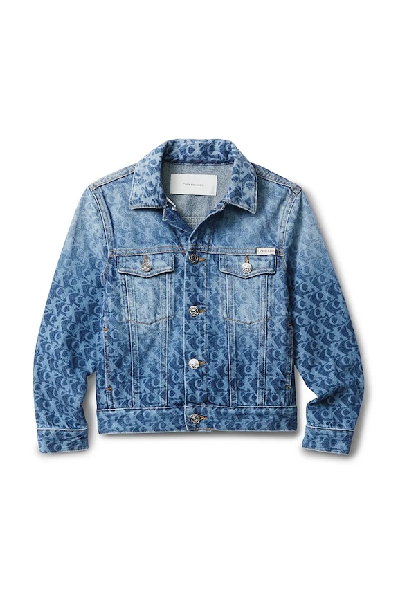 Calvin Klein Jeans giacca jeans bambino/a IU0IU00727.9BYA blu AW25