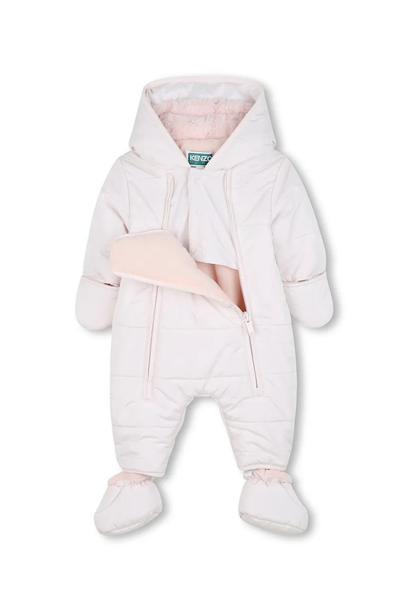 Dziewczynka Kenzo Kids kombinezon niemowlęcy K61255.86 różowy