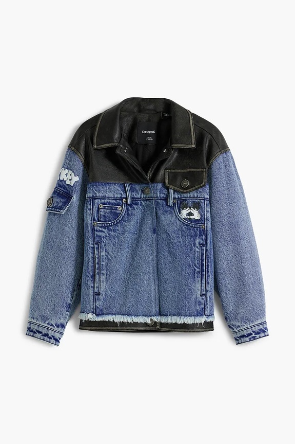 Desigual geaca copii 25WGED02 albastru AW25