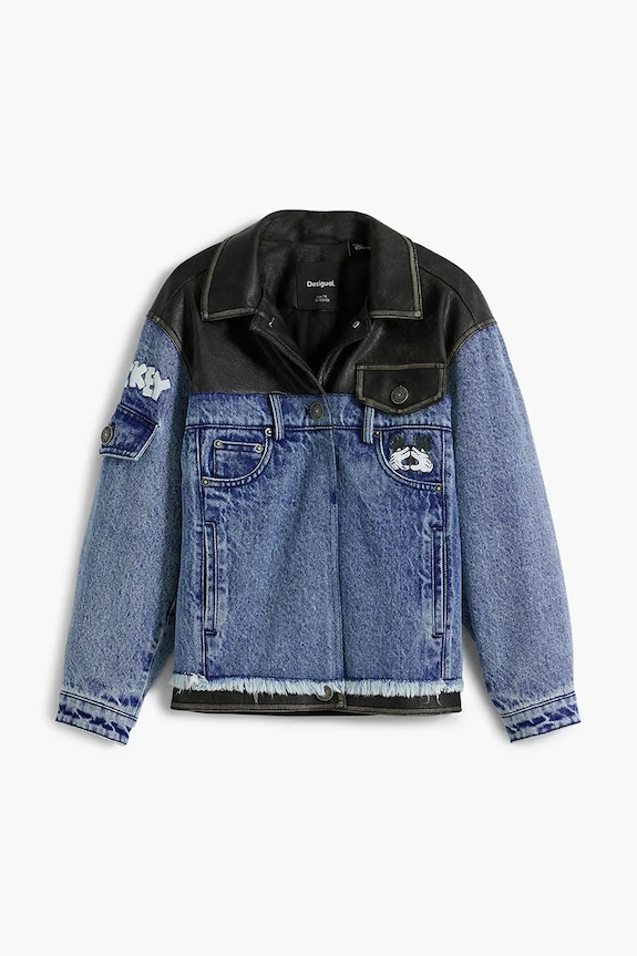 Desigual geaca copii 25WGED02 albastru AW25