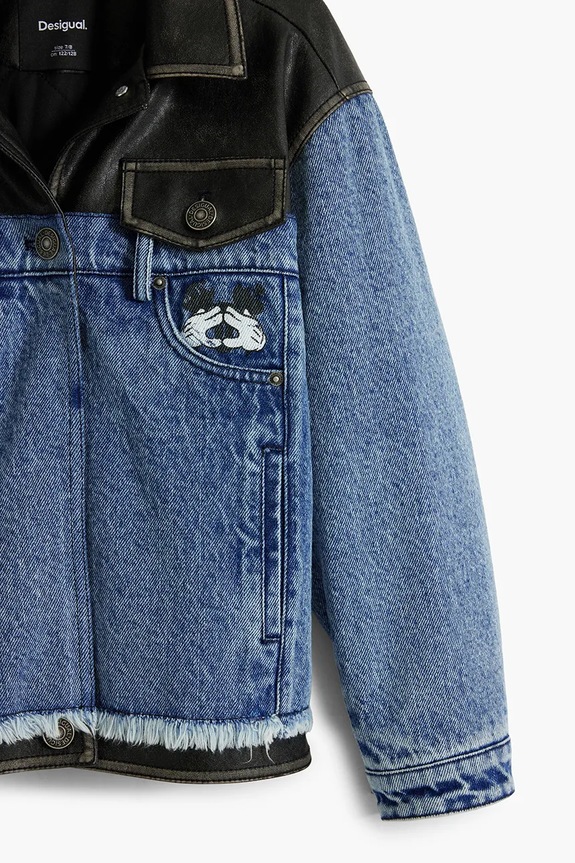 Desigual geaca copii albastru 25WGED02