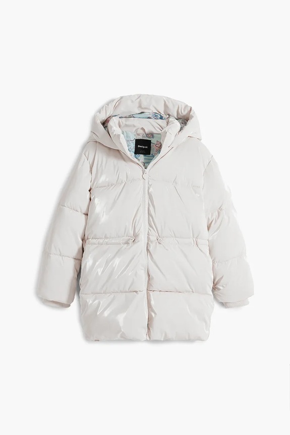 Παιδικό μπουφάν Desigual 25WGEW08 μπεζ AW25