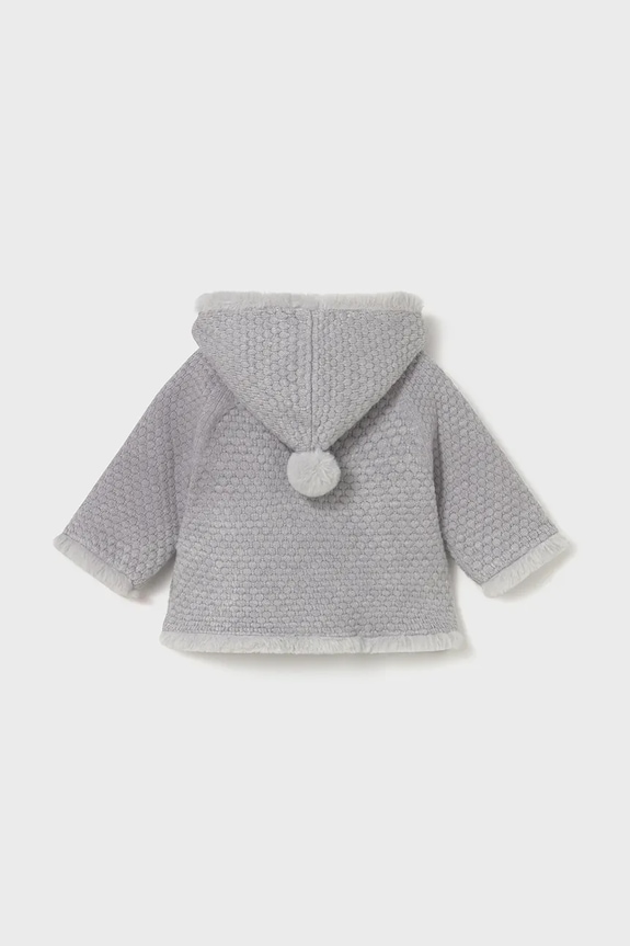 Mayoral Newborn kurtka niemowlęca 2333.2L.Newborn.9BYA szary AW25