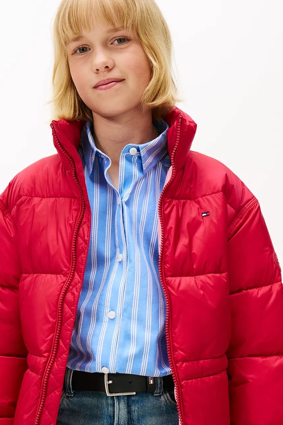 Момиче Яке Tommy Hilfiger KG0KG08762.9BYA розов