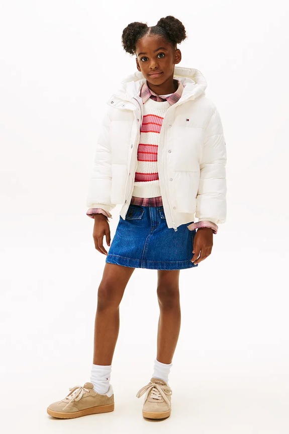 Tommy Hilfiger giacca per bambini bianco KG0KG08861.104.122.9BYA