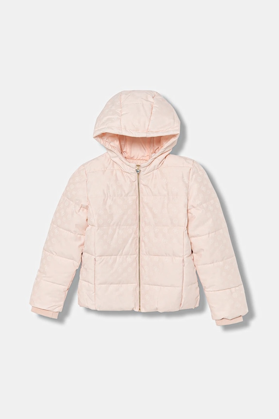 Детская куртка Guess с утеплением розовый J5BL22.WI140.9BYA