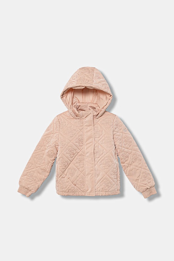 Детская куртка Guess с утеплением розовый K5BL03.W3080.9BYA