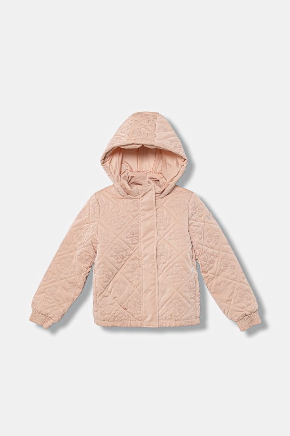 Детская куртка Guess с утеплением розовый K5BL03.W3080.9BYA