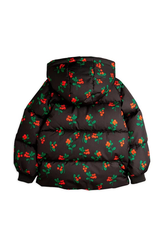 Dziewczynka Mini Rodini kurtka dziecięca Lingonberries 25710112 czarny