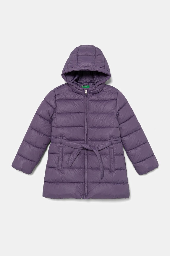 United Colors of Benetton geacă copii cu captuseala violet 2NQRCN06O.G.seasonal