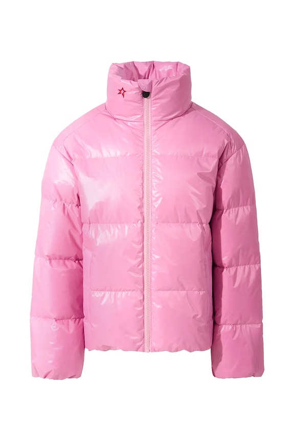 Παιδικό μπουφάν για σκι Perfect Moment nuuk puffer jacket K6000016.G ροζ AW25