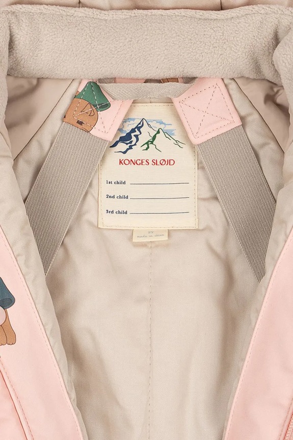 Konges Sløjd gyerek overál RAIN SNOWSUIT KS104477.9BYA rózsaszín