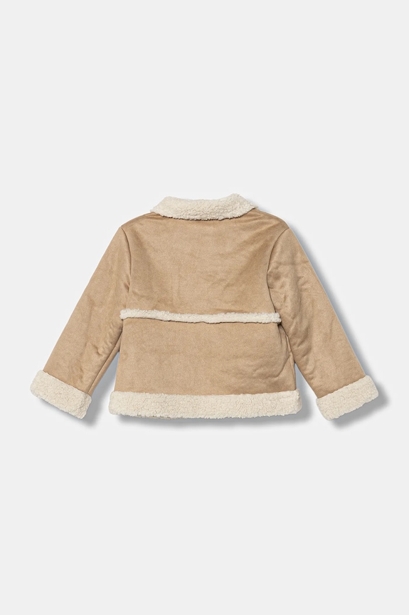 Dječja jakna United Colors of Benetton 2JLACN06V.G.Seasonal bež AW25