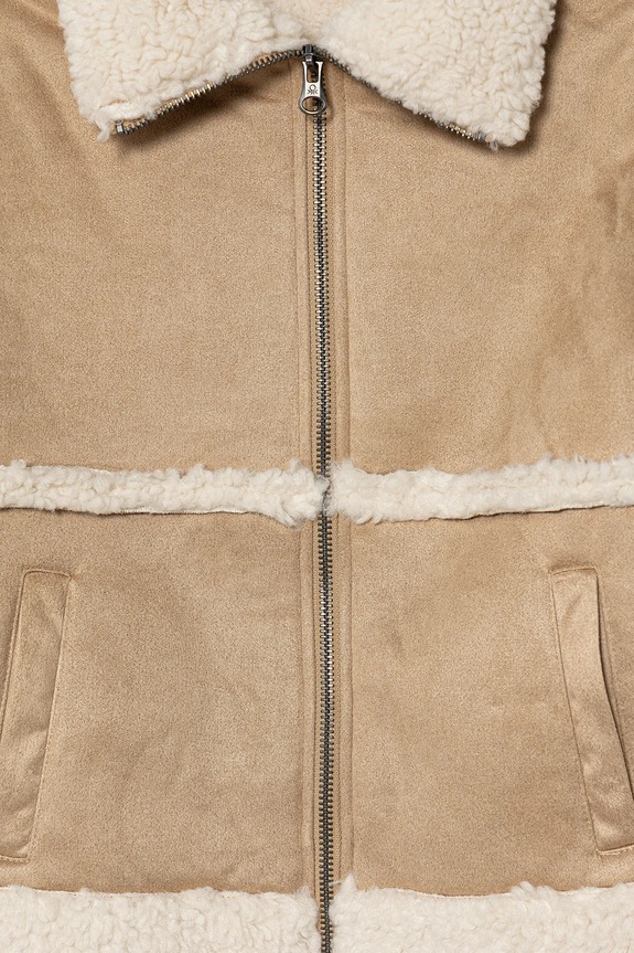 Deklice Otroška jakna United Colors of Benetton 2JLACN06V.G.Seasonal bež