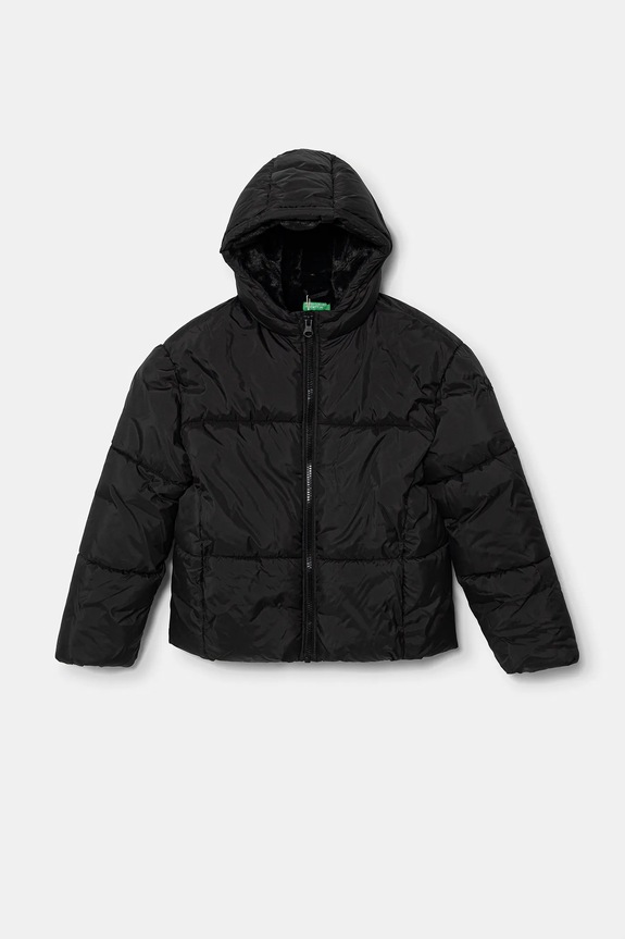 Детско яке United Colors of Benetton с изолация черен 2SJ1CN05D.G.reproposed