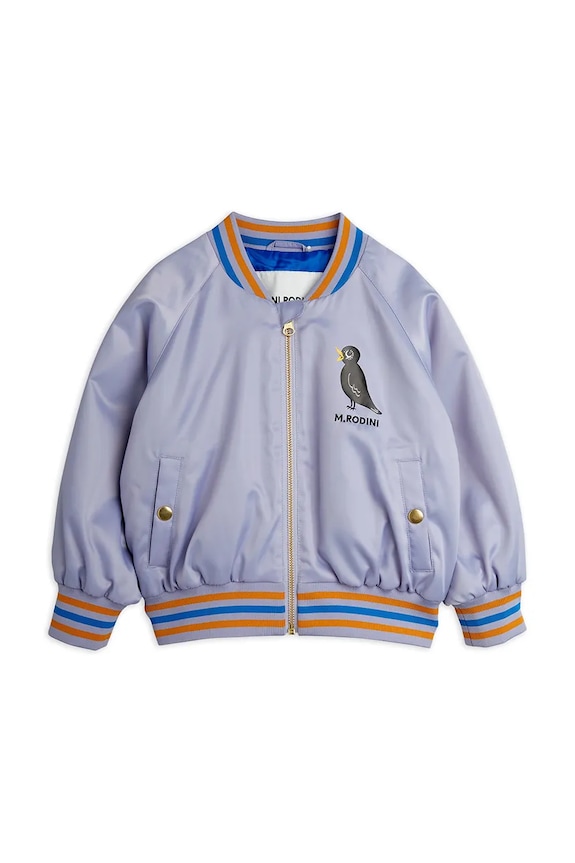 Mini Rodini gyerek bomberdzseki Birds 2561010145 lila AW25