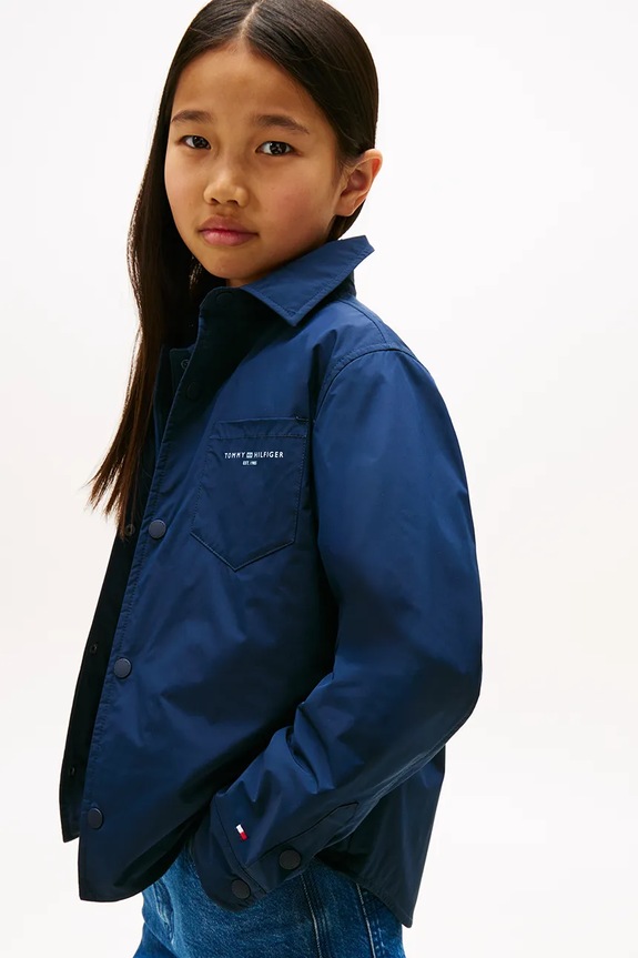 Tommy Hilfiger giacca per bambini KS0KS00644.9BYA blu navy
