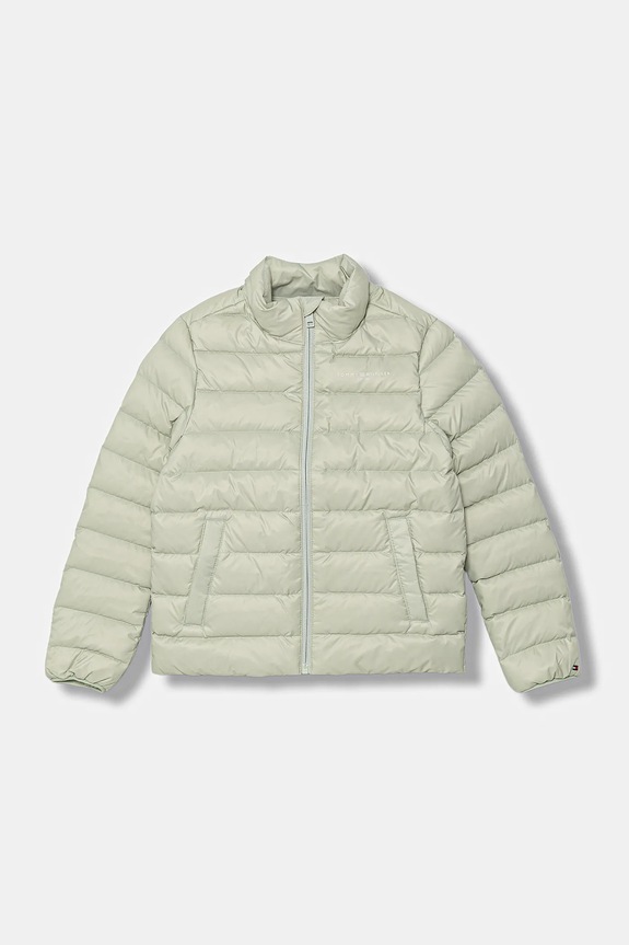 Tommy Hilfiger giacca per bambini KS0KS00652.9BYA turchese AW25