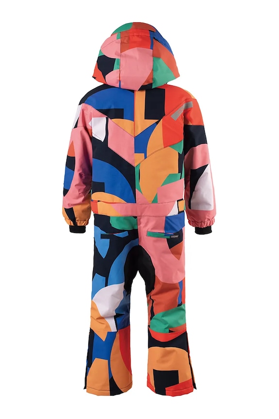 Deklice Otroška smučarski kombinezon Gosoaky LAZY LAMA 252.9.1.732.K pisana