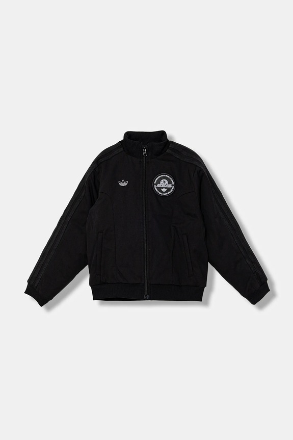 Pamučna jakna adidas Originals JV7706 crna AW25