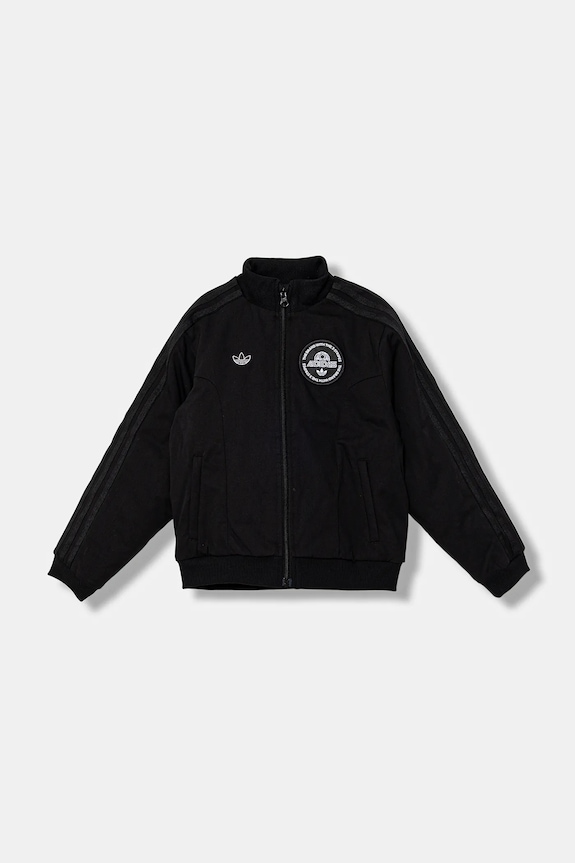 Pamučna jakna adidas Originals JV7706 crna AW25