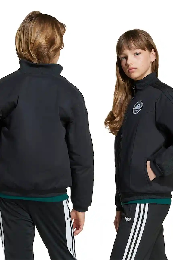 Pamučna jakna adidas Originals JV7706 crna