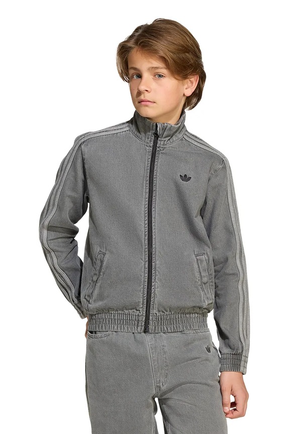 Παιδικό τζιν μπουφάν adidas Originals JV7801