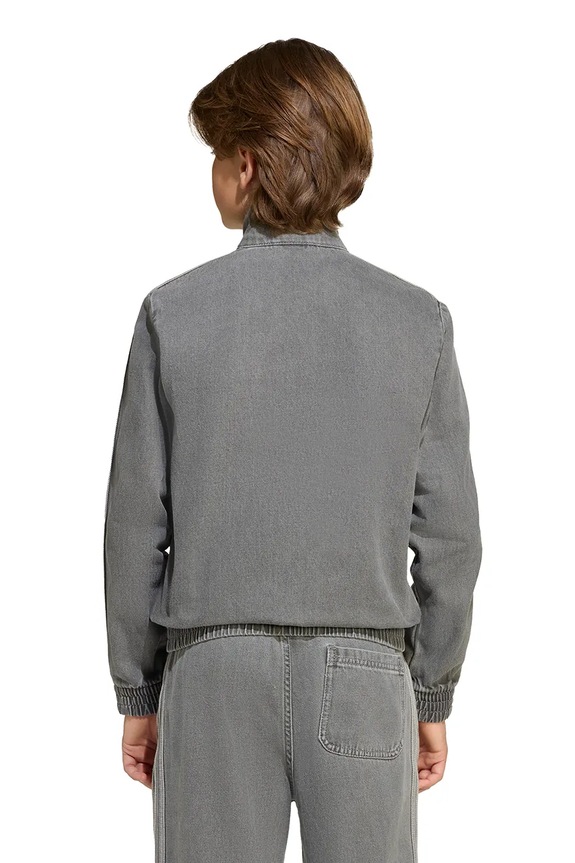 Παιδικό τζιν μπουφάν adidas Originals JV7801