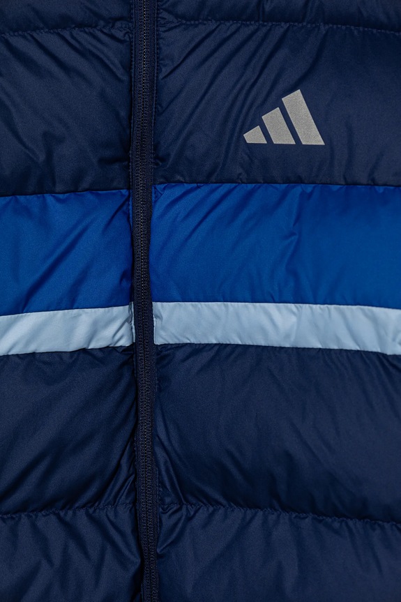 Παιδικό μπουφάν adidas σκούρο μπλε JL7431