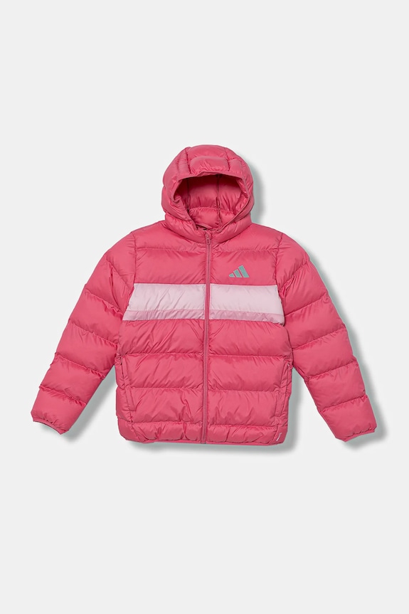 Παιδικό μπουφάν adidas JL7433 ροζ AW25