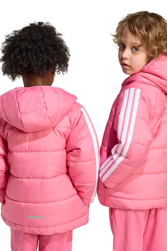 adidas kurtka dziecięca JL9049 różowy