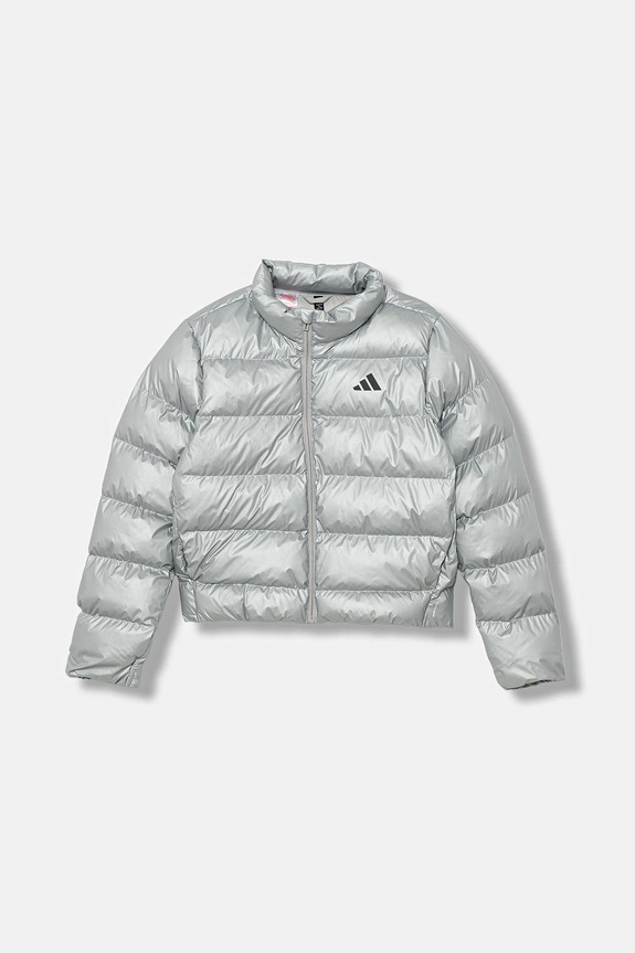 adidas giacca per bambini JM1670 argento AW25