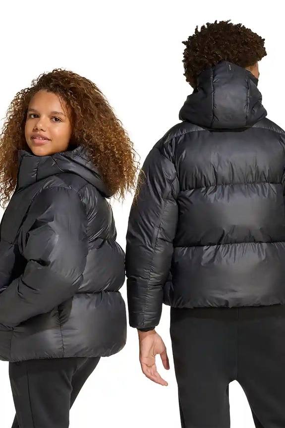Παιδικό μπουφάν adidas JW2396 μαύρο AW25