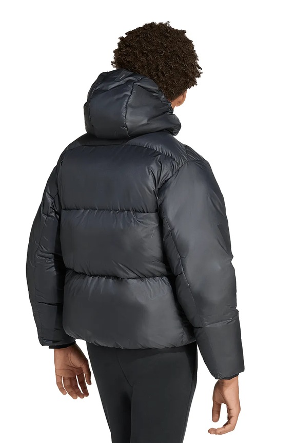 Παιδικό μπουφάν adidas μαύρο JW2396