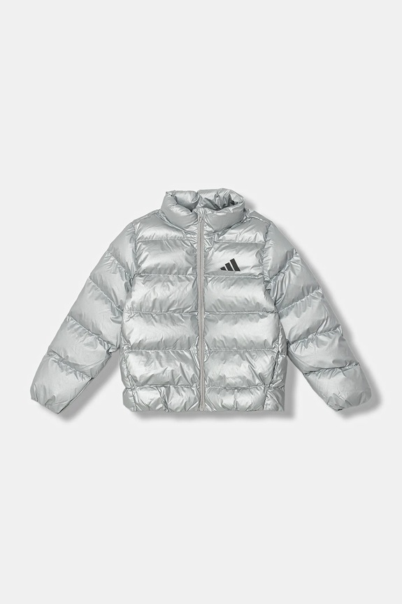 Detská bunda adidas JW2474 strieborná AW25