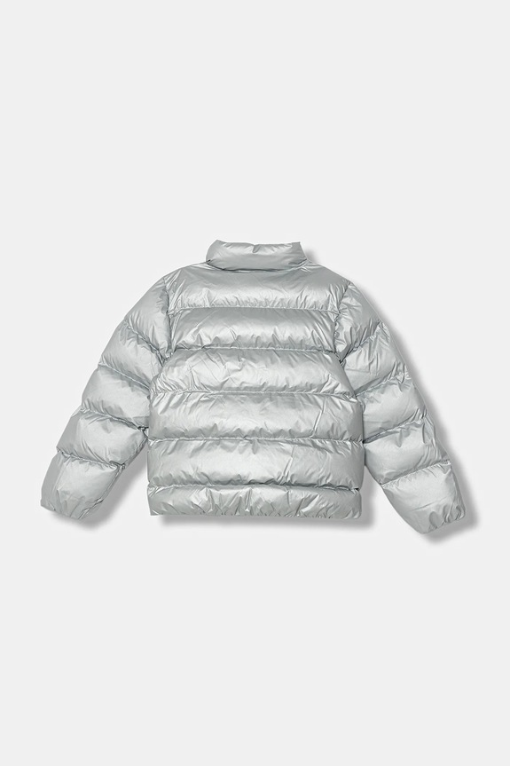 Chlapec Detská bunda adidas JW2474 strieborná