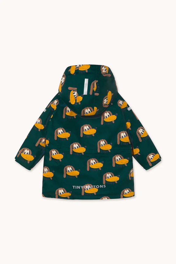 Chłopiec Tinycottons kurtka dziecięca DOGS SNOW JACKET AW25.041 turkusowy