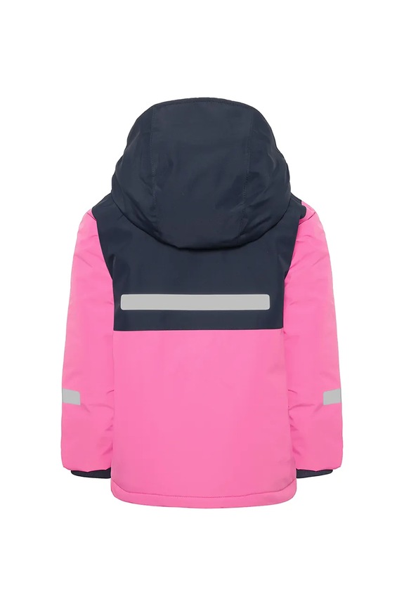 Παιδικό μπουφάν και παντελόνι Didriksons SKARE KIDS SET 504342.9BYA ροζ