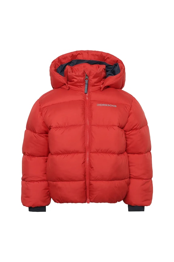 Παιδικό μπουφάν Didriksons ROXEN KIDS JACKET 505811.9BYA κόκκινο AW25