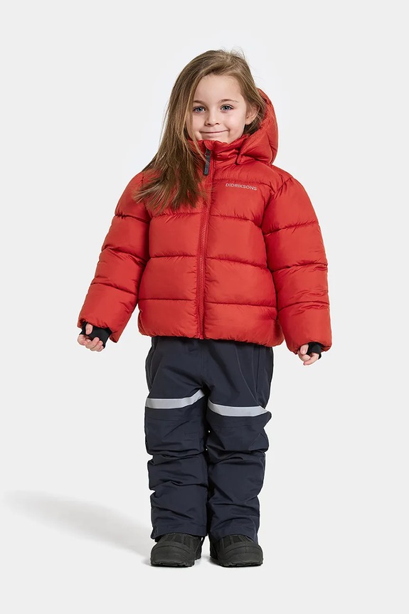 Didriksons kurtka dziecięca ROXEN KIDS JACKET 505811.9BYA czerwony