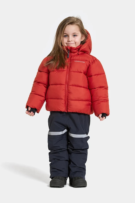 Παιδικό μπουφάν Didriksons ROXEN KIDS JACKET 505811.9BYA κόκκινο