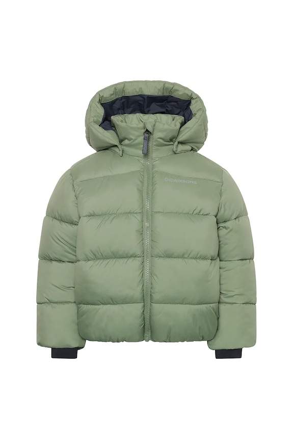 Didriksons gyerek dzseki ROXEN KIDS JACKET 505811.9BYA zöld AW25