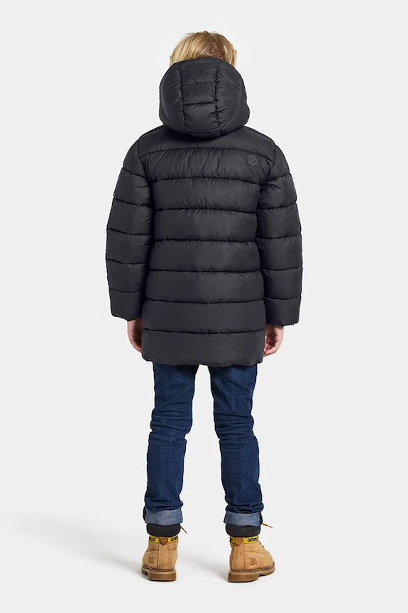 Didriksons kurtka SCORIA KIDS PARKA czarny 505856.9BYA
