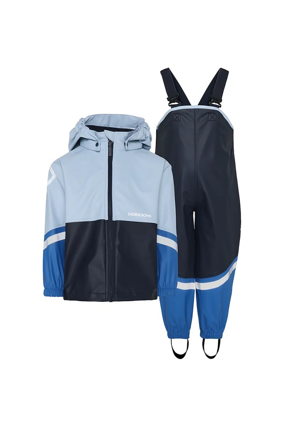 Куртка Didriksons WATERMAN KIDS SET 12 505943.9BYA темно-синій AW25