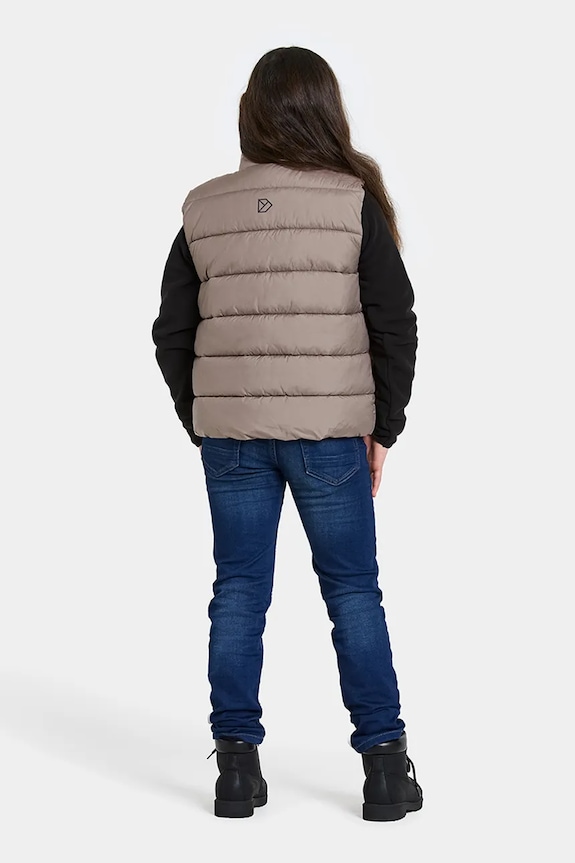 Didriksons gilet da bambino KILO KIDS VEST 2 marrone 505987.9BYA