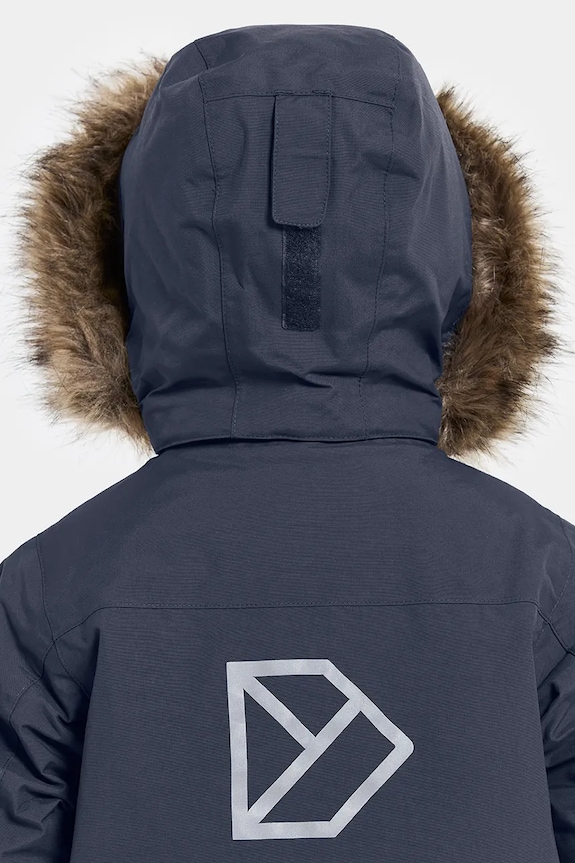 Didriksons gyerek dzseki BJÄRVEN KIDS PARKA 4 505991.9BYA sötétkék