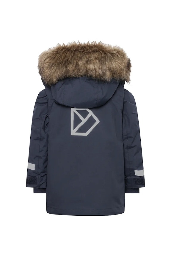 Fiú Didriksons gyerek dzseki BJÄRVEN KIDS PARKA 4 505991.9BYA sötétkék
