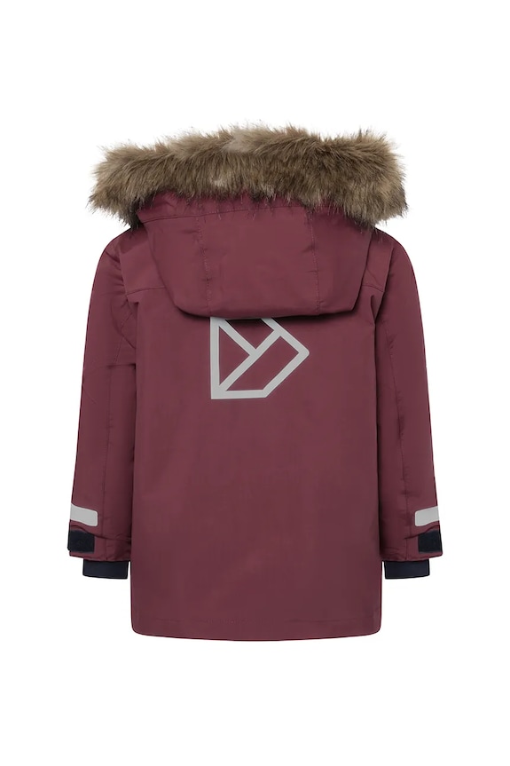 BIMBA Didriksons giacca per bambini BJÄRVEN KIDS PARKA 4 505991.9BYA granata